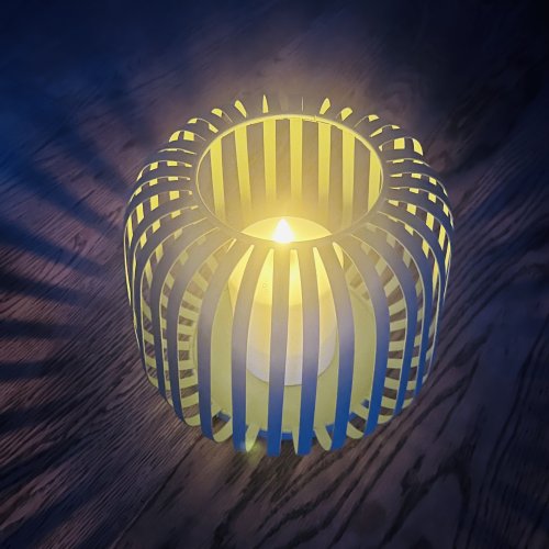 Windlicht Solar